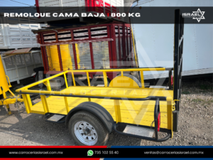 REMOLQUE CAMA BAJA - 800 KG (AMARILLO C)