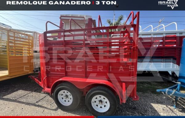 REMOLQUE GANADERO | 3 TON