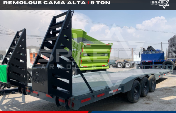 REMOLQUE CAMA ALTA | 9 TON