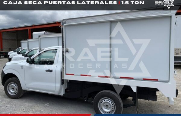 CAJA SECA PUERTAS LATERALES | 1.5 TON