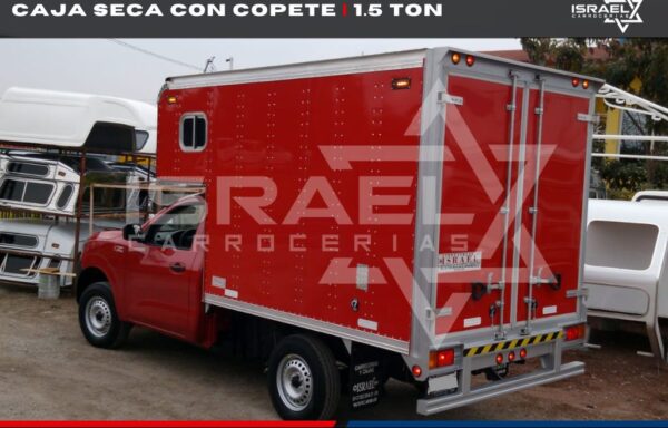 CAJA SECA CON COPETE | 1.5 TON