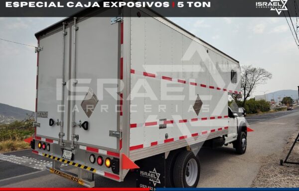 CAJA SECA ESPECIAL PARA EXPLOSIVOS | 5 TON