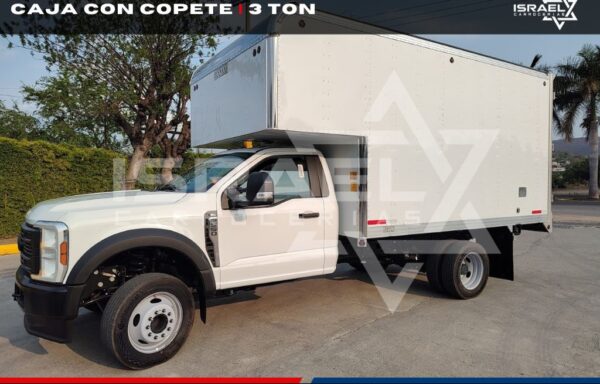 CAJA SECA CON COPETE | 3 TON