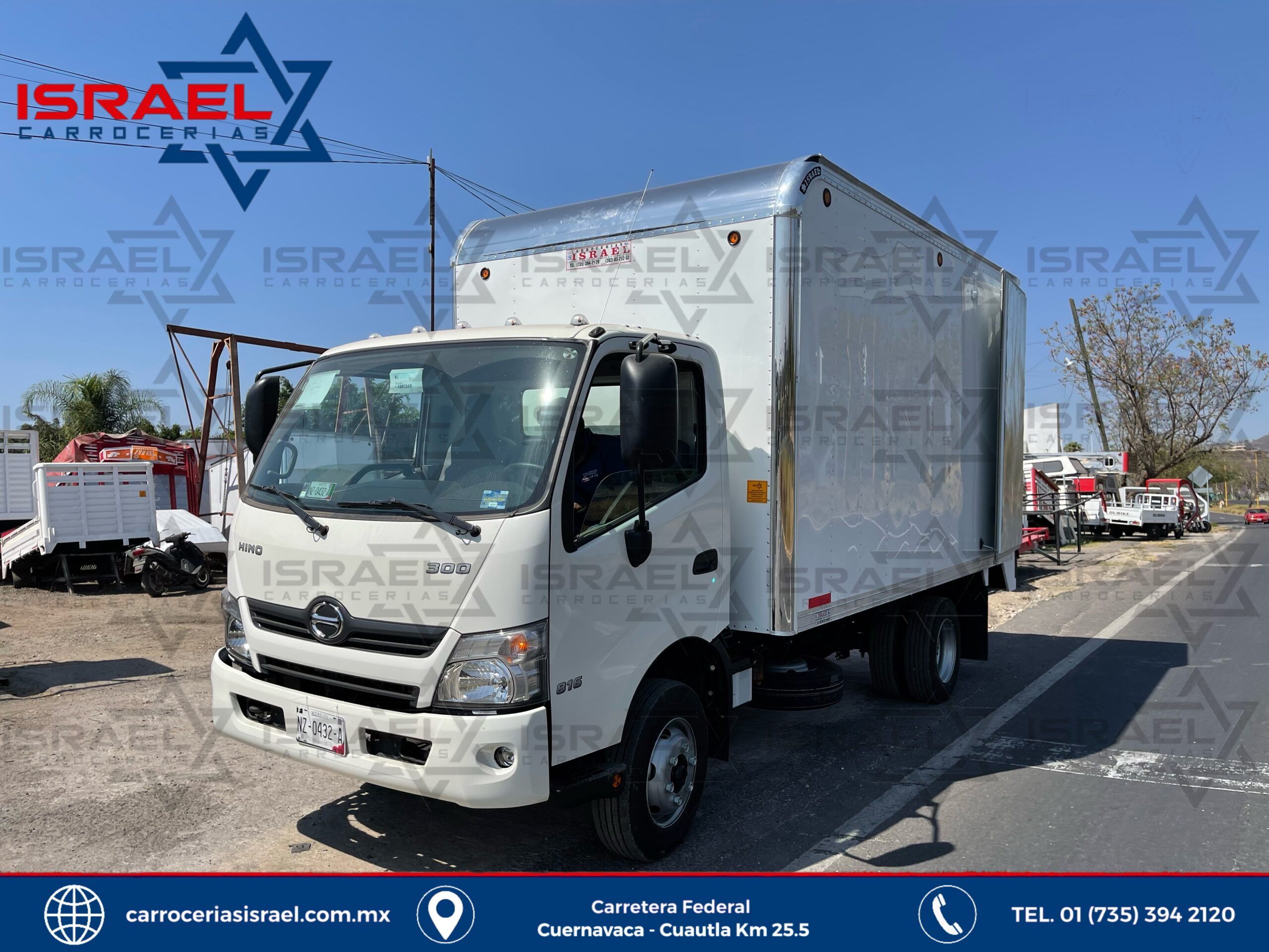 CAJA CUADRADA HINO 5