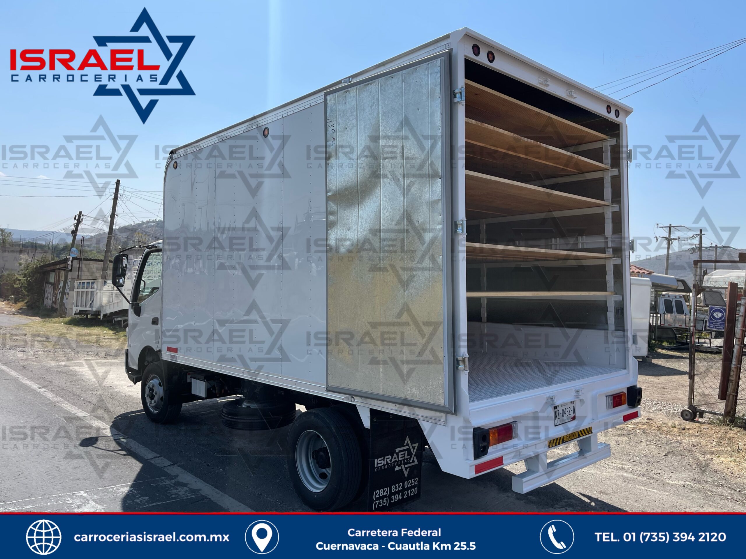 CAJA CUADRADA HINO 9