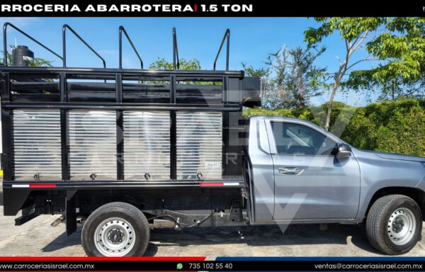 CARROCERIA ABARROTERA 1.5 TONELADAS