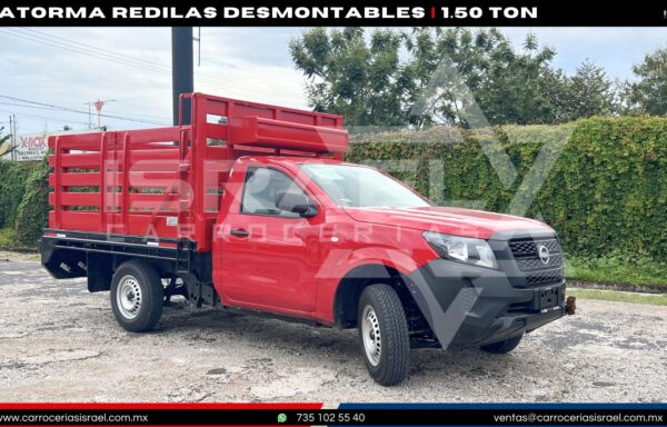 PLATAFORMA REDILAS DESMONTABLES- 1.5 TON