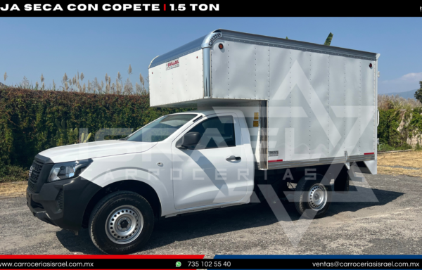 CAJA SECA CON COPETE 1.5 TONELADAS