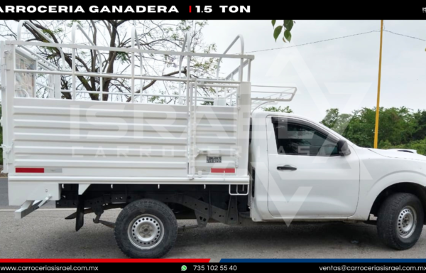 CARROCERIA GANADERA 1.5 TONELADAS