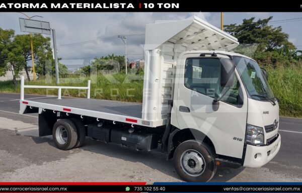 PLATAFORMA MATERIALISTA 10 TONELADAS