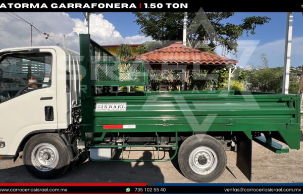 PLATAFORMA GARRAFONERA 1.5 TONELADAS
