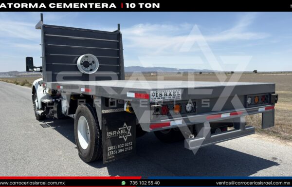 PLATAFORMA CEMENTERA 10 TONELADAS