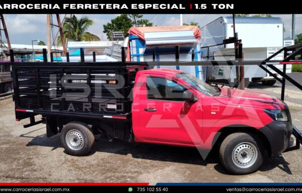 CARROCERIA FERRETERA ESPECIAL 1.5 TONELADAS