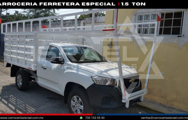 CARROCERA FERRETERA ESPECIAL 1.5 TONELADAS