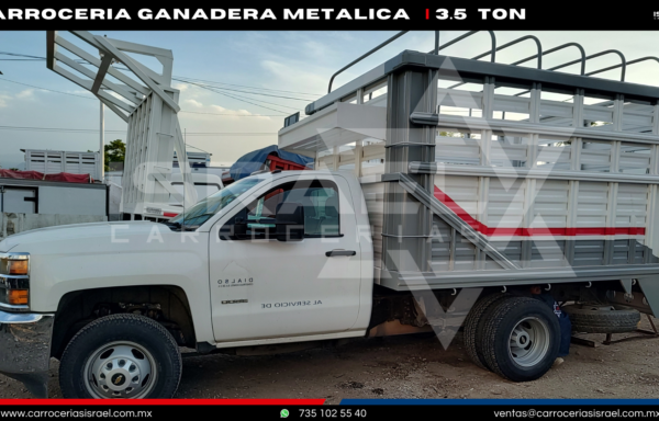 CARROCERIA ABARROTERA METALICA 3.5 TONELADAS