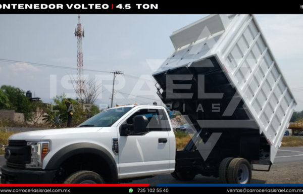 CONTENEDOR VOLTEO 4.5 TONELADAS