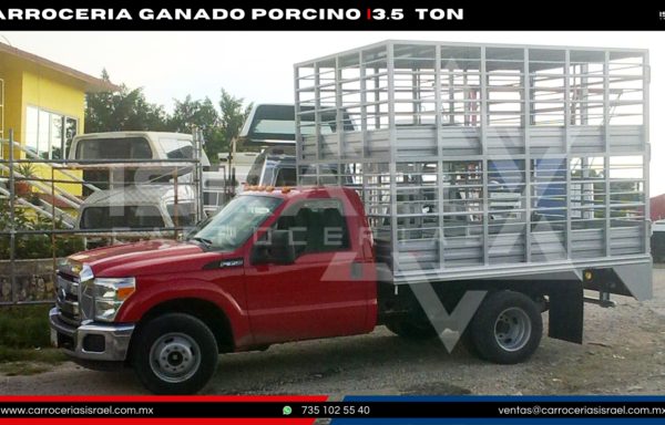 CARROCERIA GANADO PORCINO 3.5 TONELADAS