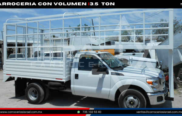 CARROCERIA CON VOLUMEN 3.5 TONELADAS