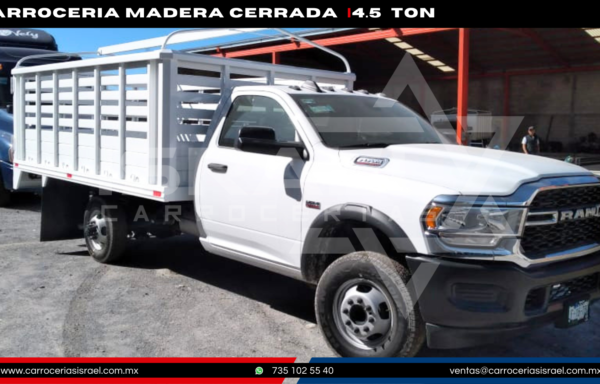 CARROCERIA MADERA CERRADA  4.5 TONELADAS