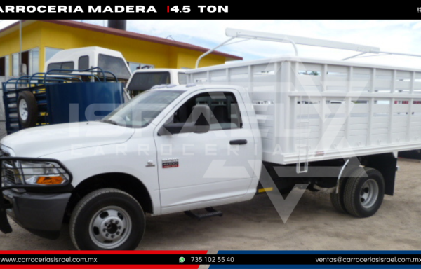CARROCERIA MADERA 4.5  TONELADAS