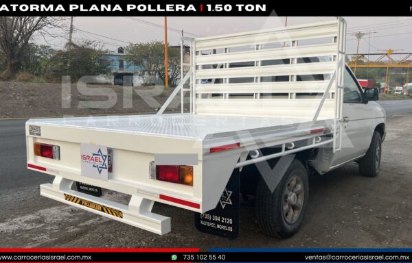 PLATAFORMA POLLERA 1.5 TONELADAS