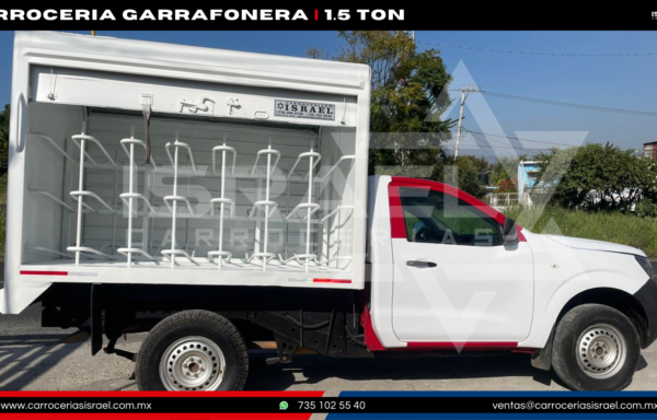 CARROCERIA GARRAFONERA 1.5 TONELADAS
