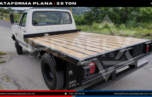 PLATAFORMA PLANA 3.5 TONELADAS