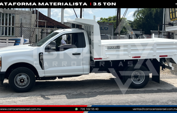 PLATAFORMA MATERIALISTA 3.5 TONELADAS