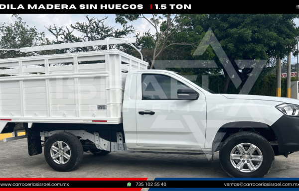 REDILA DE MADERA CERRADA | 1.5 TON