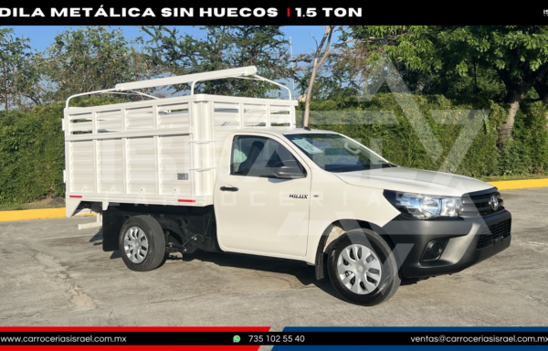 REDILA METÁLICA CERRADA | 1.5 TON