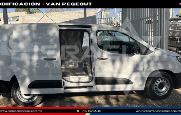 MODIFICACIÓN VAN PEGEOUT