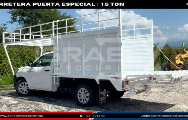 CARROCERIA FERRETERA PUERTA ESPECIAL 1.5 TONELADAS