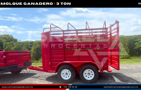 REMOLQUE GANADERO – 3 TONELADAS