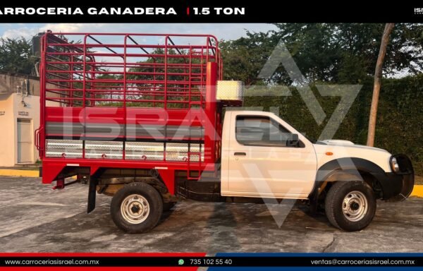 CARROCERIA GANADERA 1.5 TONELADAS